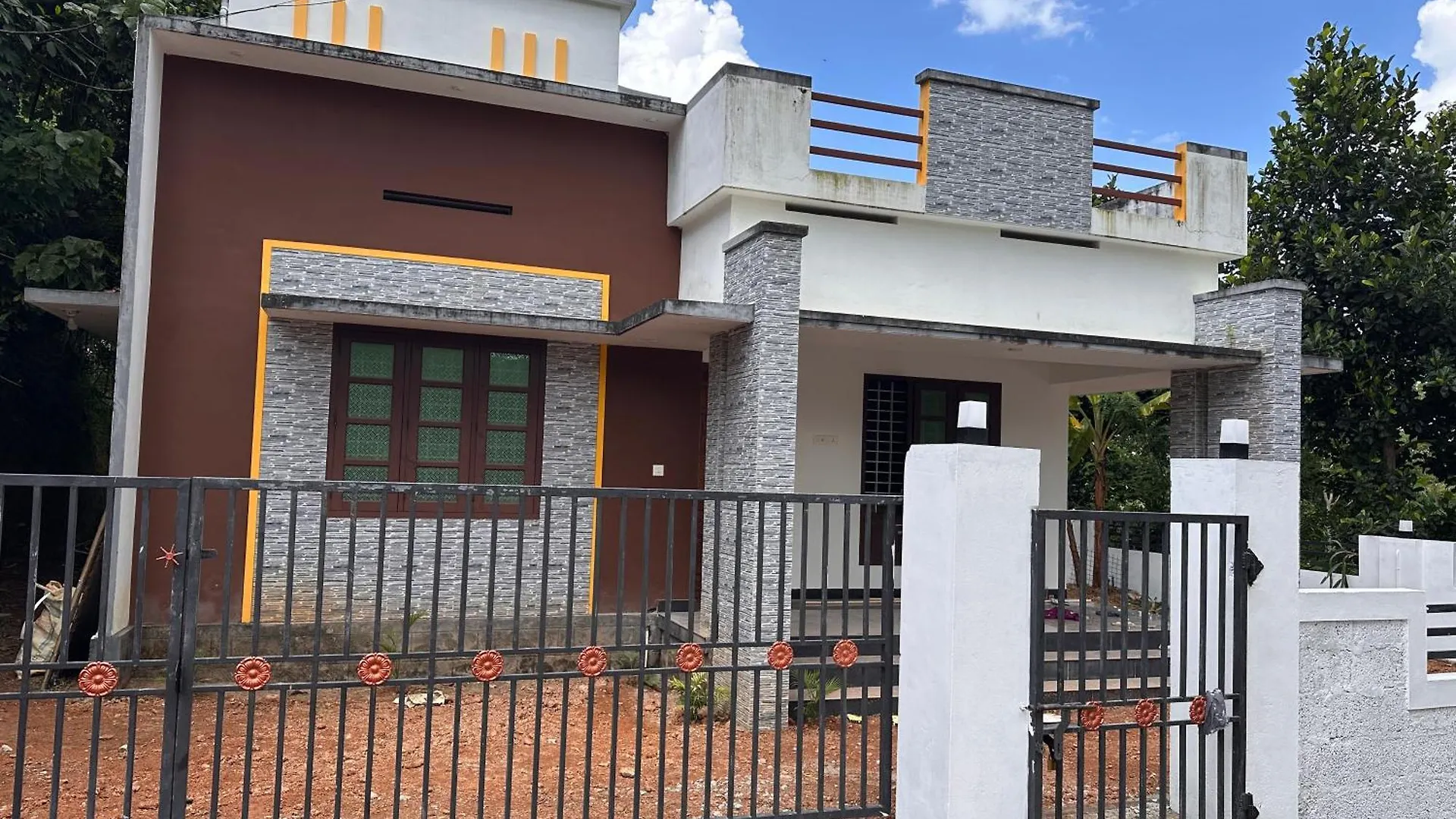 בית נופש טריואנדרום Kattil Farm Stay Varkala
